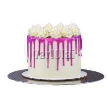 Purple Drip Celebration Cake